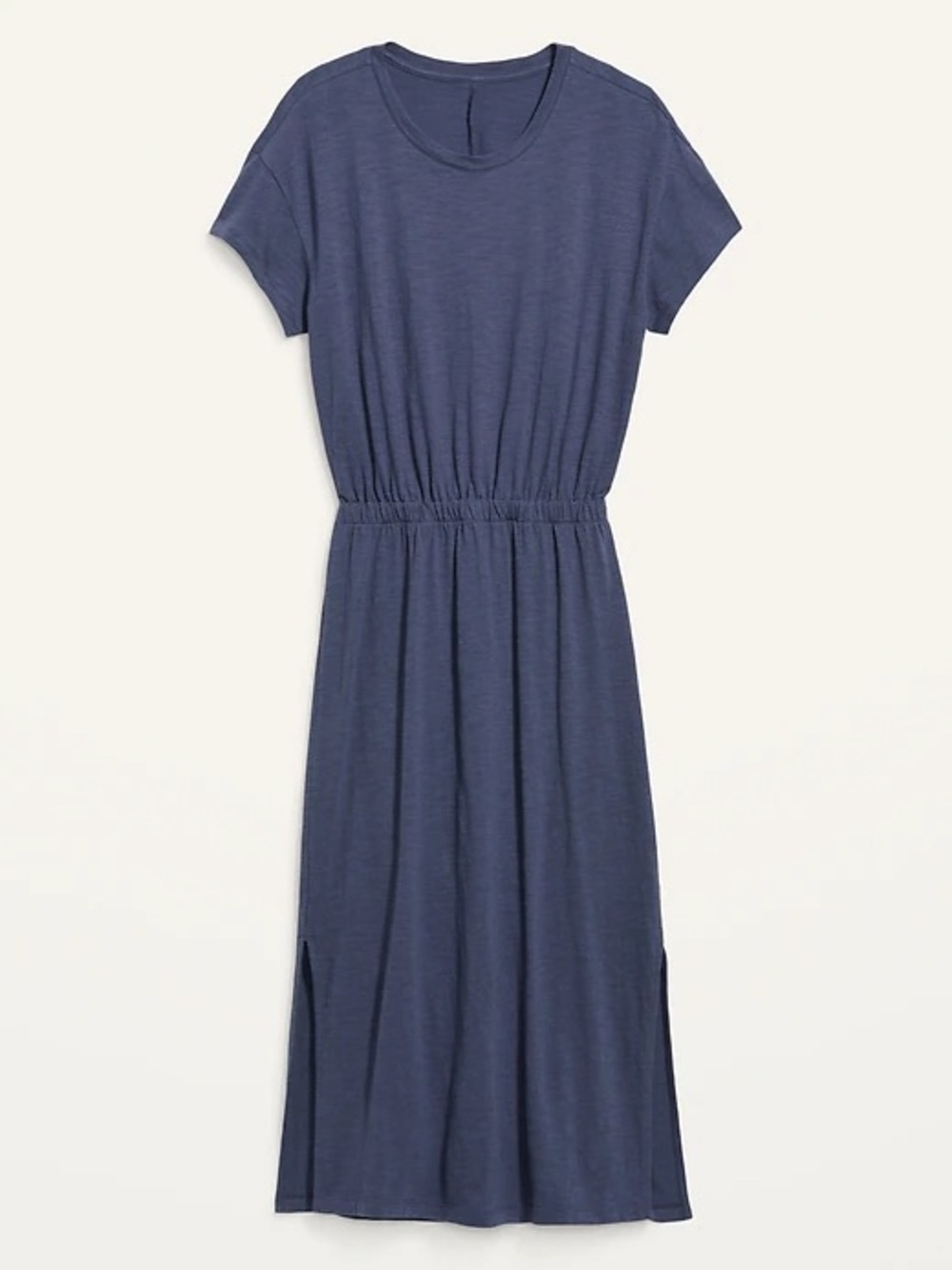 NWT Old Navy Classic Blue Midi Tee Dress